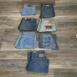 Various Men’s Size 36 Jeans 