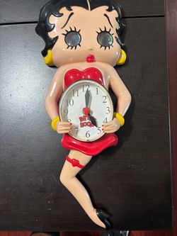 Betty boop clock
