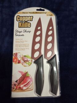 Copper knife 2 pack