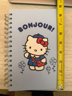 Hello Kitty Bonjour Spiral Notebook