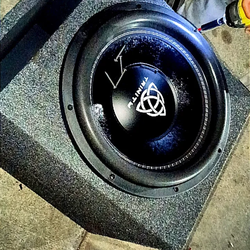 15 "  1Trinity Audio B series 1500 watts rms and Ported Box