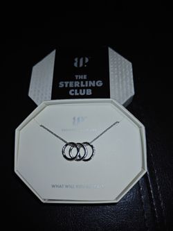 Sterling silver necklace