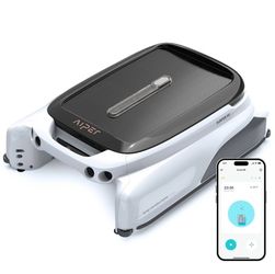 AIPER Surfer M1 Automatic Pool Skimmer Robotic Surface Cleaner with App Control Solar & DC 2 Charging Modes for All Pool Types