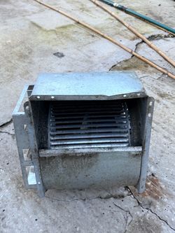 Galvanized Metal HVAC Blower Fan Unit
