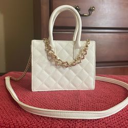 Small White Purse