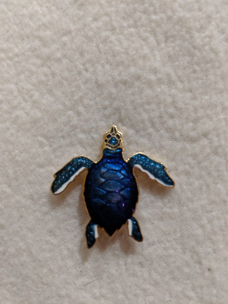 Vintage W.M. Spear 1987 Turtle Pin 