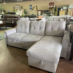 Sectional Pull Out Bed With Storage 