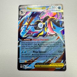 Mega Greninja ex - 022/086 - ME04: Chaos Rising (CRI) Pokémon