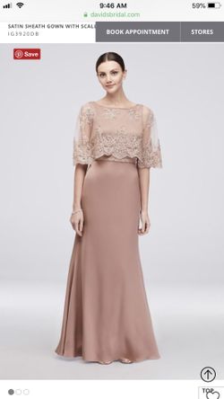 David’s Bridal Dress/Gown Size 6