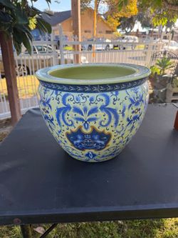 Jarrón decorativo cerámica fina