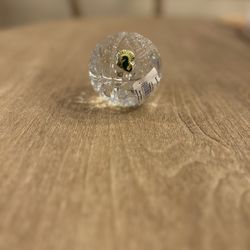Basketball Paperweight - Waterford Crystal