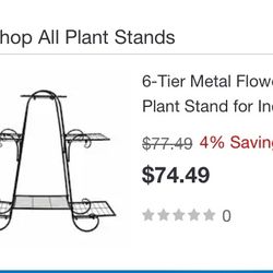 Used 6-tier Plant Stand 