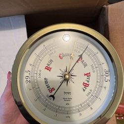 Vintage German Barometer Brand New