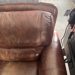 Leather Couch.  