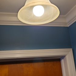 Ceiling Light Has Extensions To Make Longer