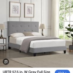 Full Bed Frame (NO Mattress) 