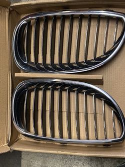 BMW E60 Kidney Grille Chrome OEM