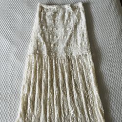 Boho Lace Skirt