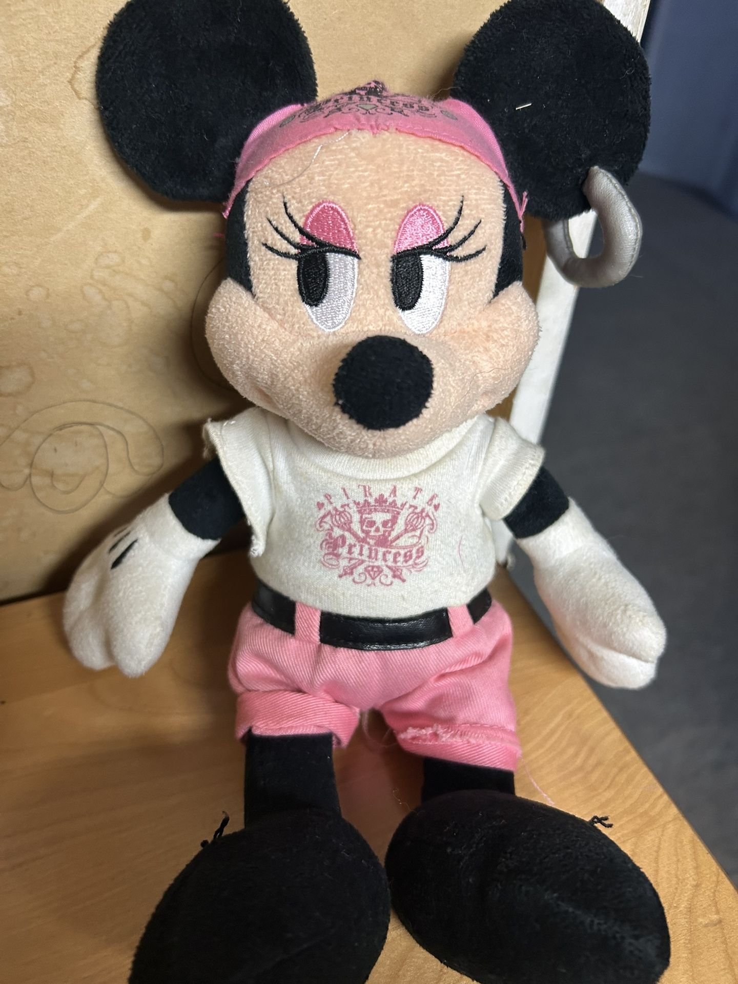 Disney Minnie Mouse pirate plush