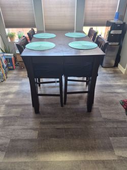 Table and chairs