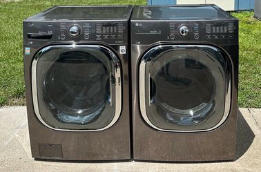 Extra Large capacity washer and dryer set