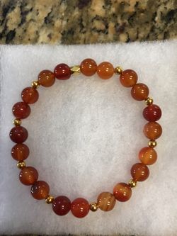 Carnelian bracelet