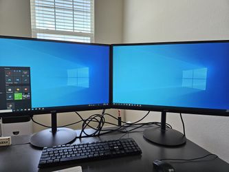 Two Acer 27" Monitors