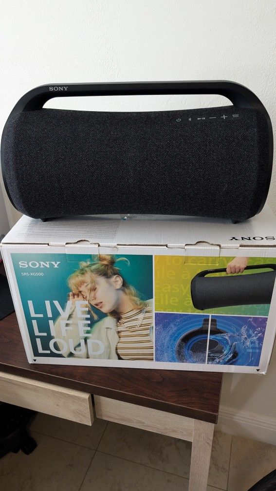 Sony portable speaker