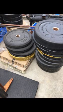 New and used bumper plates variable pricing