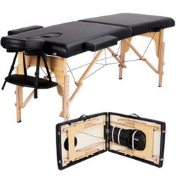 Black massage table 610888