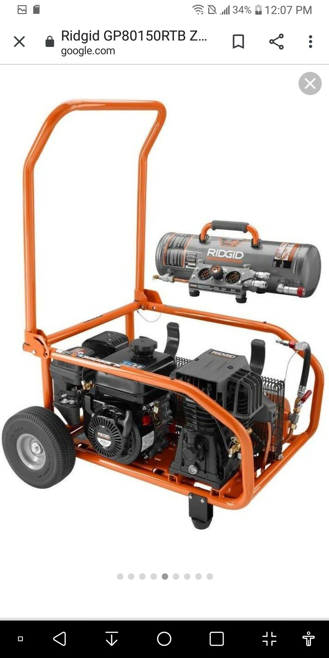 Rigid air compressor