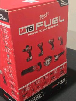 Milwaukee 3697-27 M18 Fuel 7-Tool Combo Kit!  1 & Go!  Brand NEW!