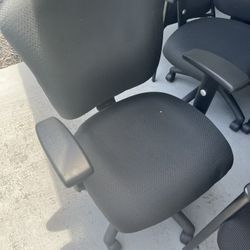 Black Office Chairs - 8