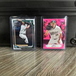 Nick Kurtz 1st Bowman And Pink Stadium Club