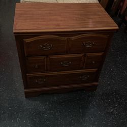 Wooden Dresser -  L -30 Inches   W-18 Inches   H -30 1/2  Inches 