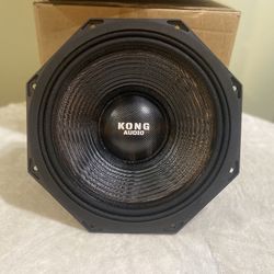Brand New 12” Kong Audio Midrange Midwoofer Loud Speaker $175 Each