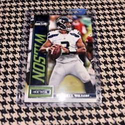 Russel Wilson Seahawks Rookie Football Card Panini 2013