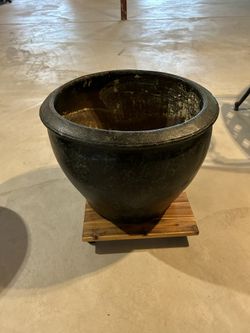 Very Large Ceramic Flower Pot 