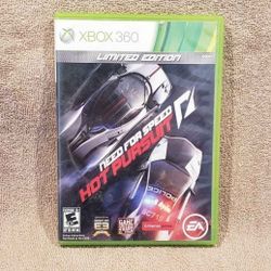 NEED FOR SPEED HOT PURSUIT LIMITED EDITION (2010 XB360) NFS CAR FAST RACE CHASE COPS MICROSOFT XBOX