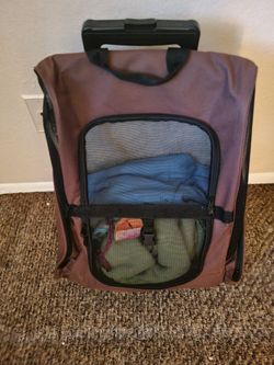 Pet Roller Luggage Bag