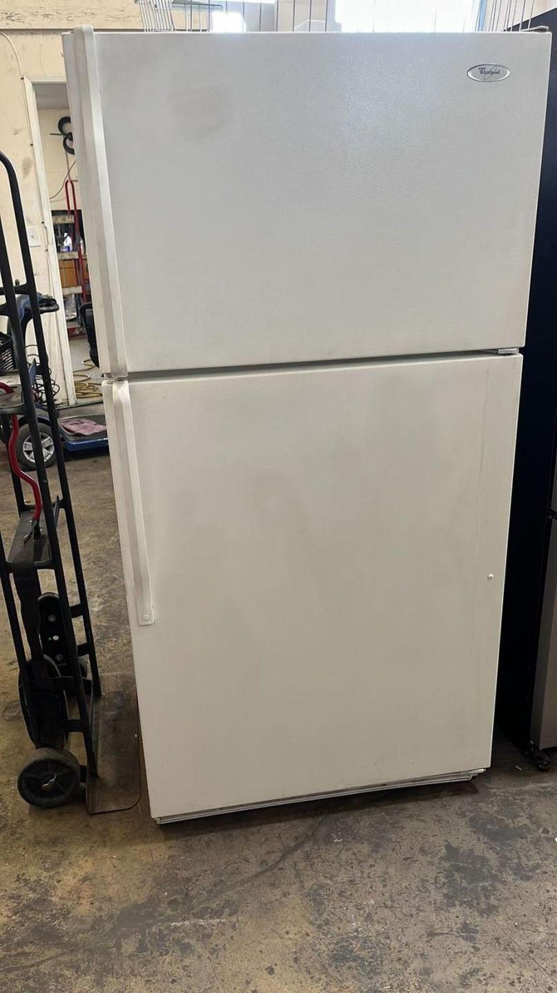 Whirlpool Top Mount White Fridge