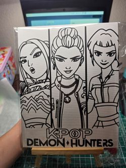 Kpop demon hunters painting kit