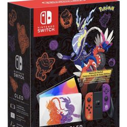 Nintendo Switch - OLED Model: Pokemon Scarlet and Violet Edition