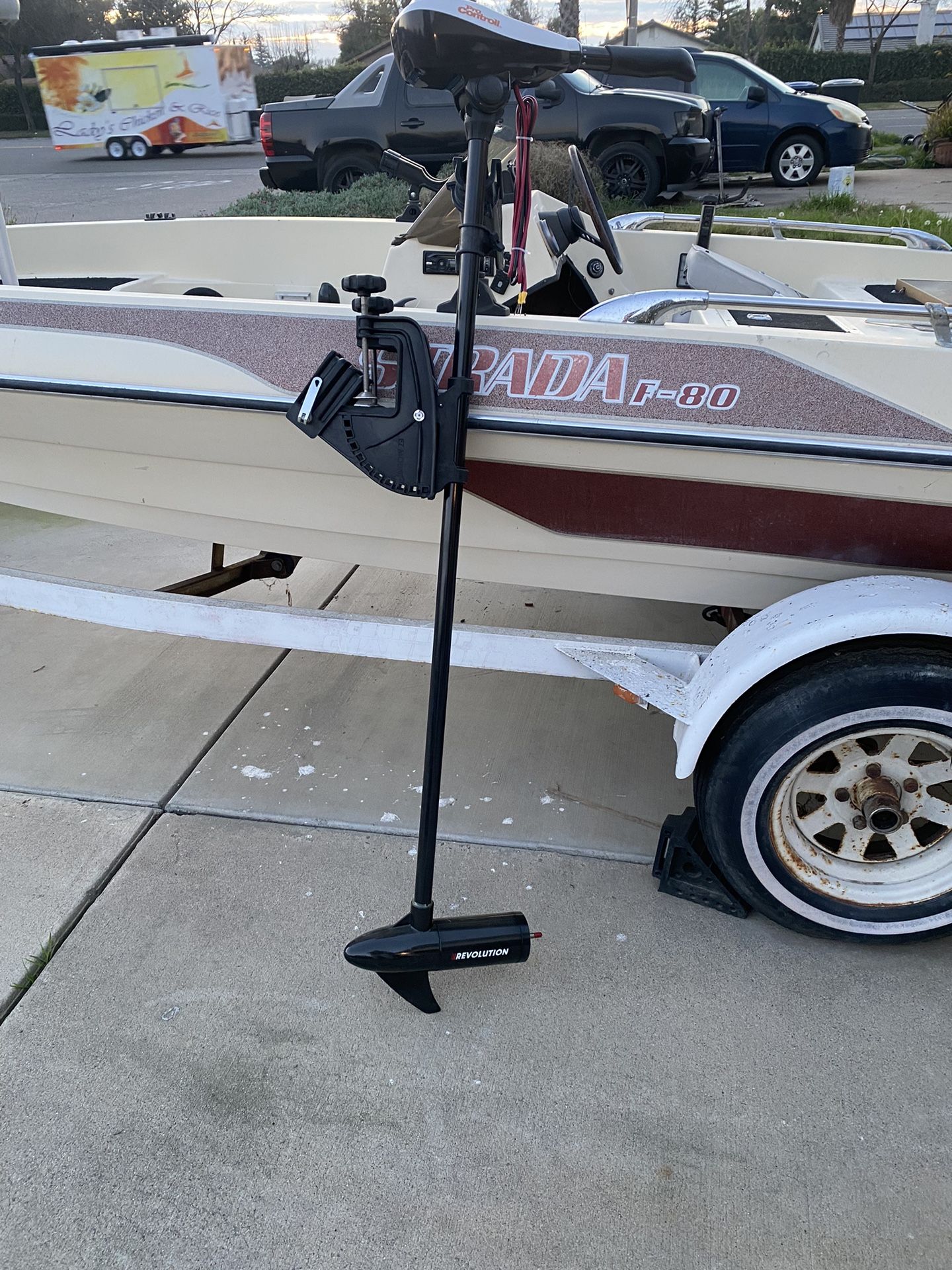 New Pro controll Revolution Boat Trolling Motor 