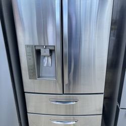LG 4 Door Stainless Steel Refrigerator