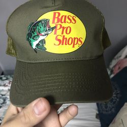 Bass Pro  shop Olive SnapBack Hat