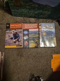 Rockhounding/Gold Panning Books