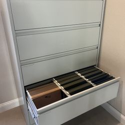 5 Drawer Lateral Filing Cabinet 42 Inches Wide
