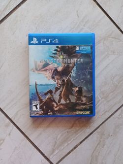 Monster Hunter World PS4 (PRICE FIRM)