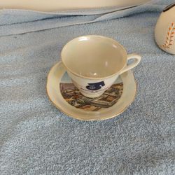 Vintage 1962 Seattle Worlds Fair Cup & Saucer